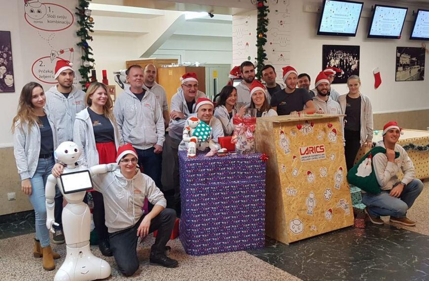 Božićni robot party u Centru za kulturu i informacije Maksimir