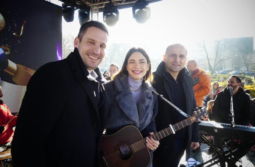 FOTO/VIDEO Doček dječje Nove godine u okviru osječkog Adventiranja