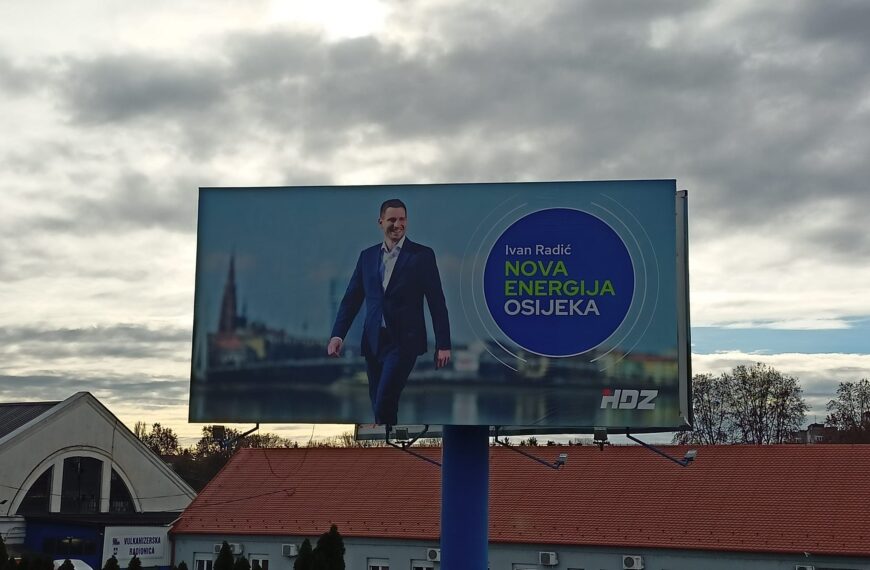 Osječki gradonačelnik najbolje ocijenjen, probudio optimizam u Osječanima