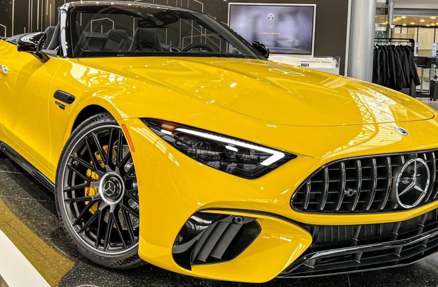 NOVI SL63 V8 2022! PRVA PROVJERA ZVUKA + Šetnja! Pregled interijera i eksterijera