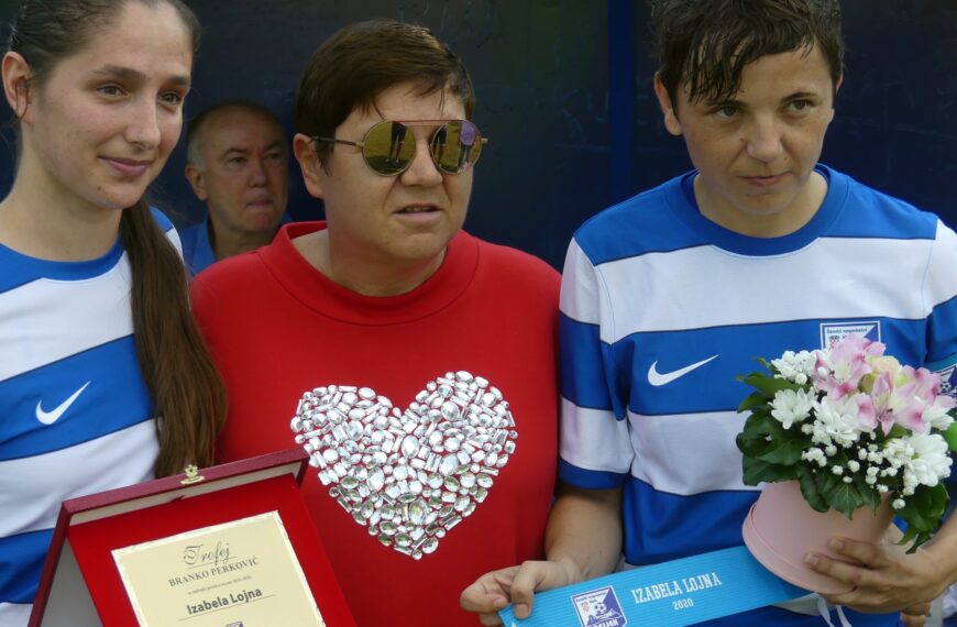 Nogometašice Osijeka jesenske prvakinje na krilima sjajne Izabele Lojne