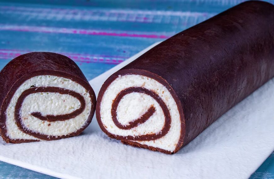 Rolada od kokosa bez pečenja