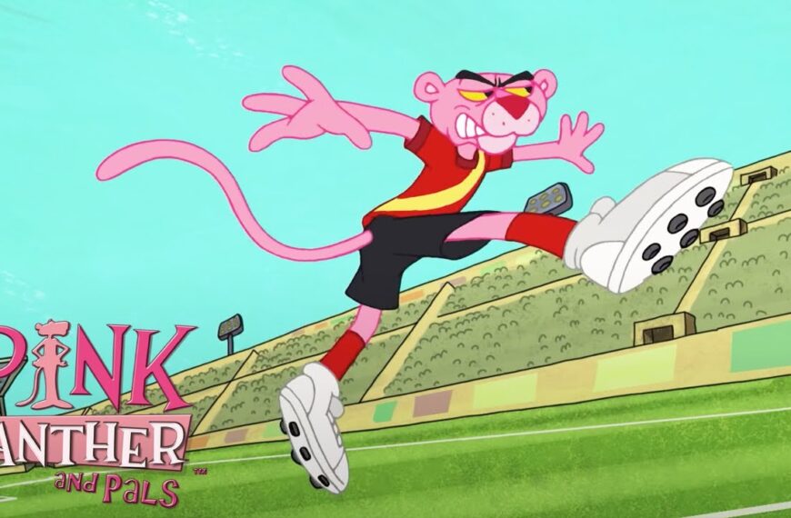 Pink panther igra utakmicu