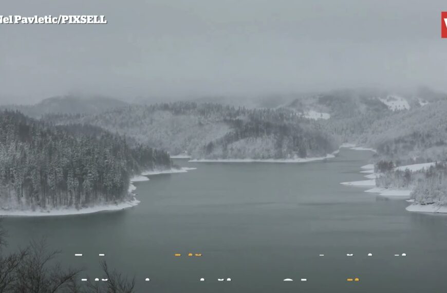 Gorski kotar pod pola metra snijega