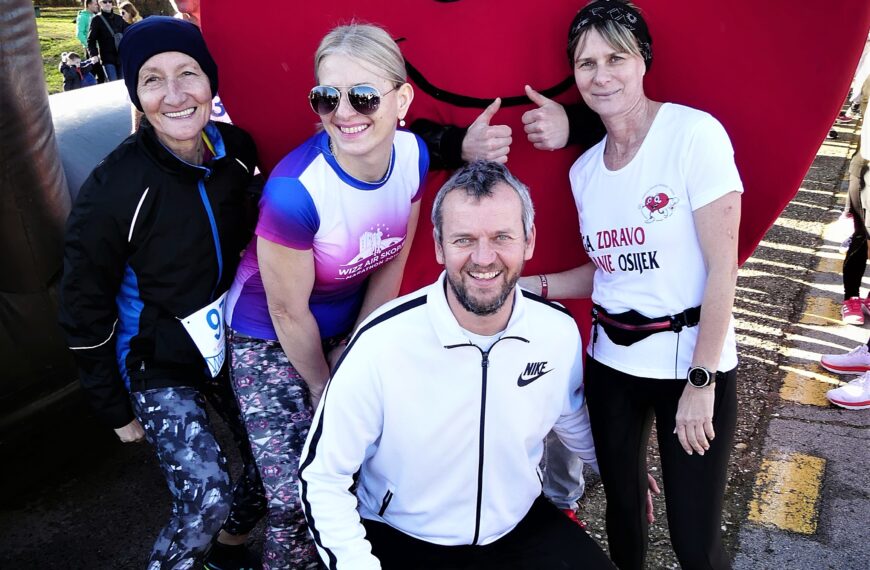 Foto/video galerija održane 39. Novogodišnje utrke u Osijeku