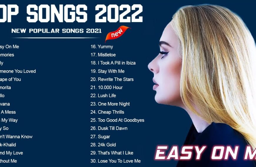 Nove pjesme pop glazbe 2022.
