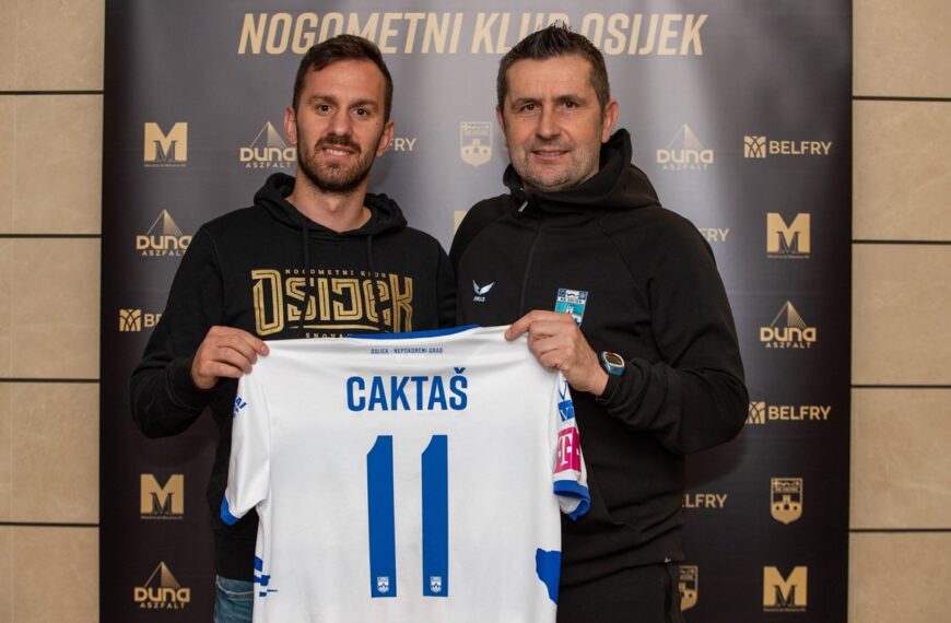 SLUŽBENO: MIJO CAKTAŠ POTPISAO ZA NK OSIJEK!