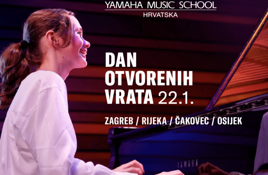 Yamaha Music School Hrvatska organizira Dan otvorenih vrata