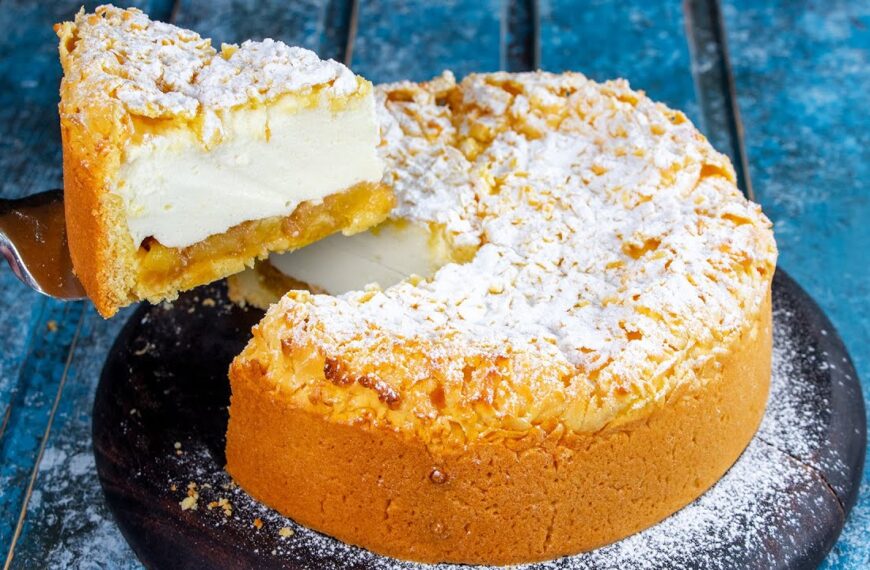 Ukusan i jednostavan kolač od jabuka i jogurta