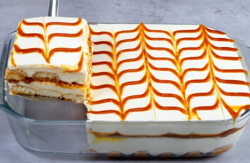 Novi recept za TIRAMISU, sa slanom karamelom – bez pečenja