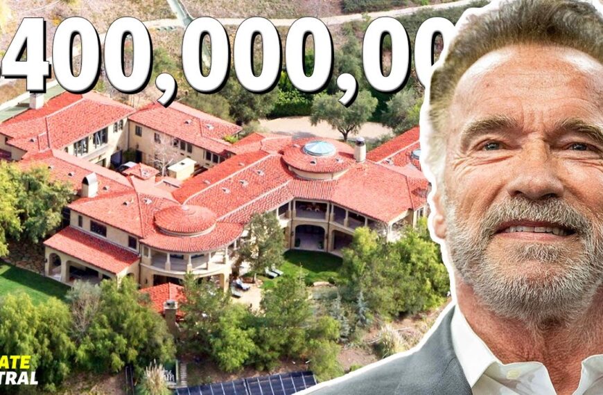 Unutar vile Arnolda Schwarzeneggera vrijedne 400 MILIJUNA