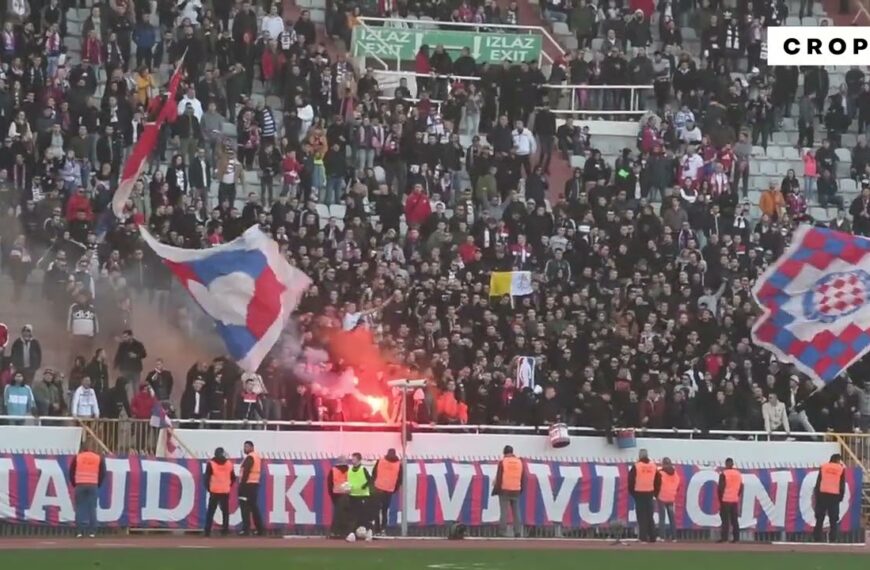 Torcida bakljadom proslavila 111. rođendan Hajduka