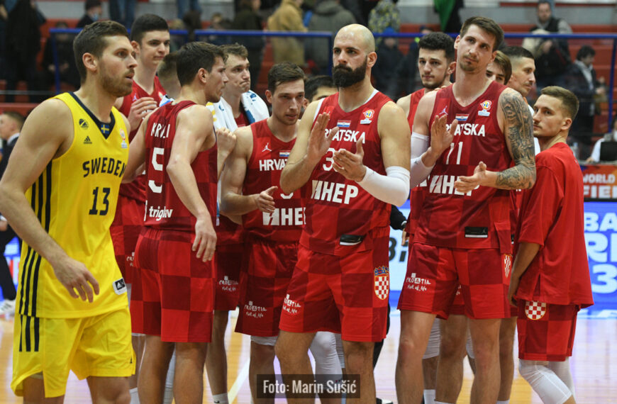 KOŠARKA: Hrvatska – Švedska
