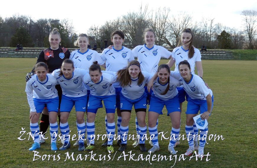 ŽNK Osijek protutnjao Kantridom