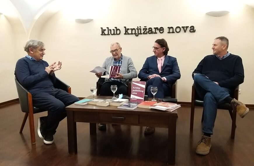 U Osijeku održana promocija knjige „Kritika političkog uma“