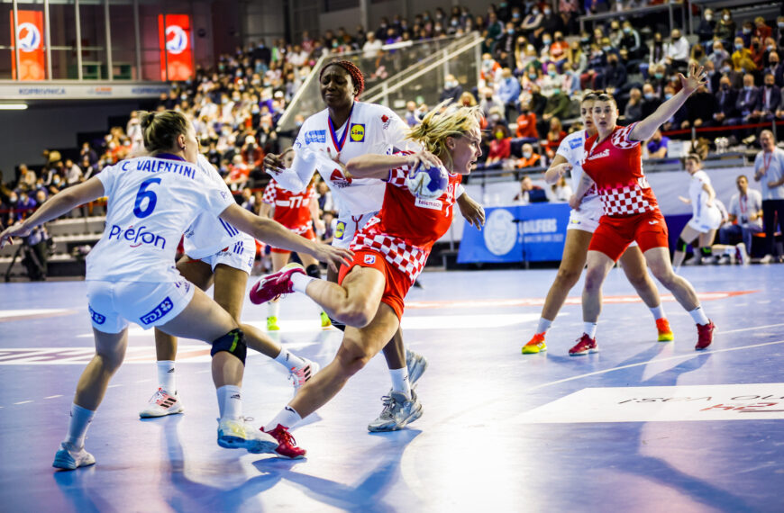 EHF EURO 2022: KVALIFIKACIJE, SKUPINA 4, 3. KOLO HRVATSKA- FRANCUSKA 19:21