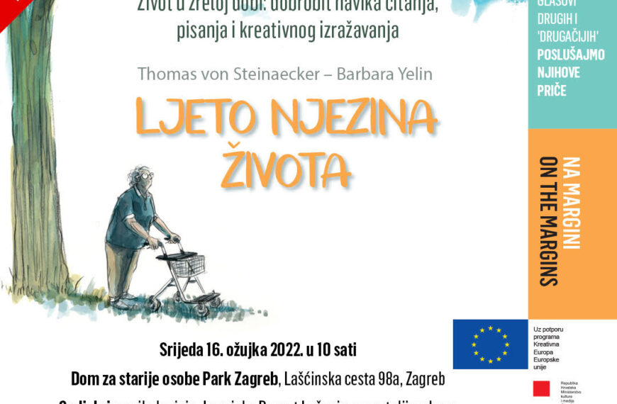 VBZ tribina – Život u zreloj dobi: dobrobit navika čitanja, pisanja i kreativnog izražavanja