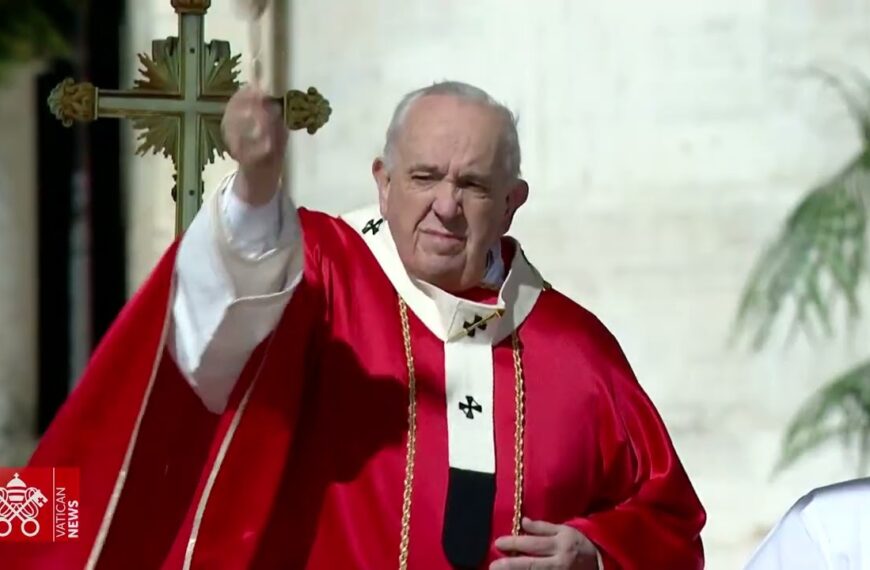 Cvjetnica – pred ranjenim svijetom Krist se ne umara ponavljati: “Oče, oprosti im, jer ne znaju što čine“