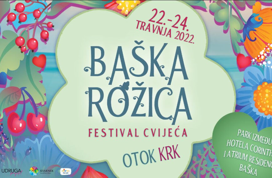 6. Baška rožica: festival cvijeća ponovo u Baški!