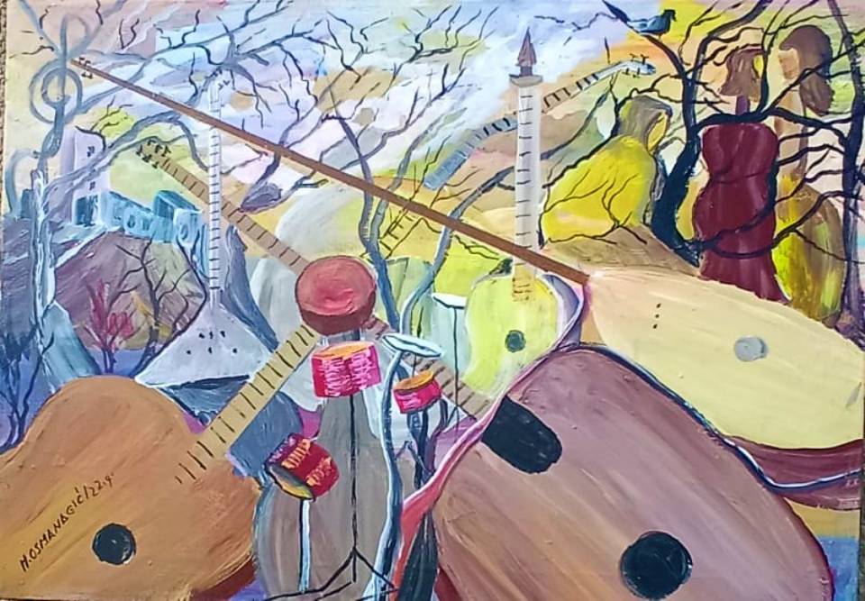 Hajrudin Osmanagić, Na krilima glazbe