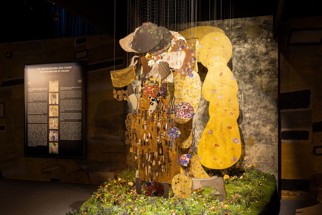 Izložba daje i informacije o Klimtovom životnom putu i stvaralaštvu © Dominik Gruss
