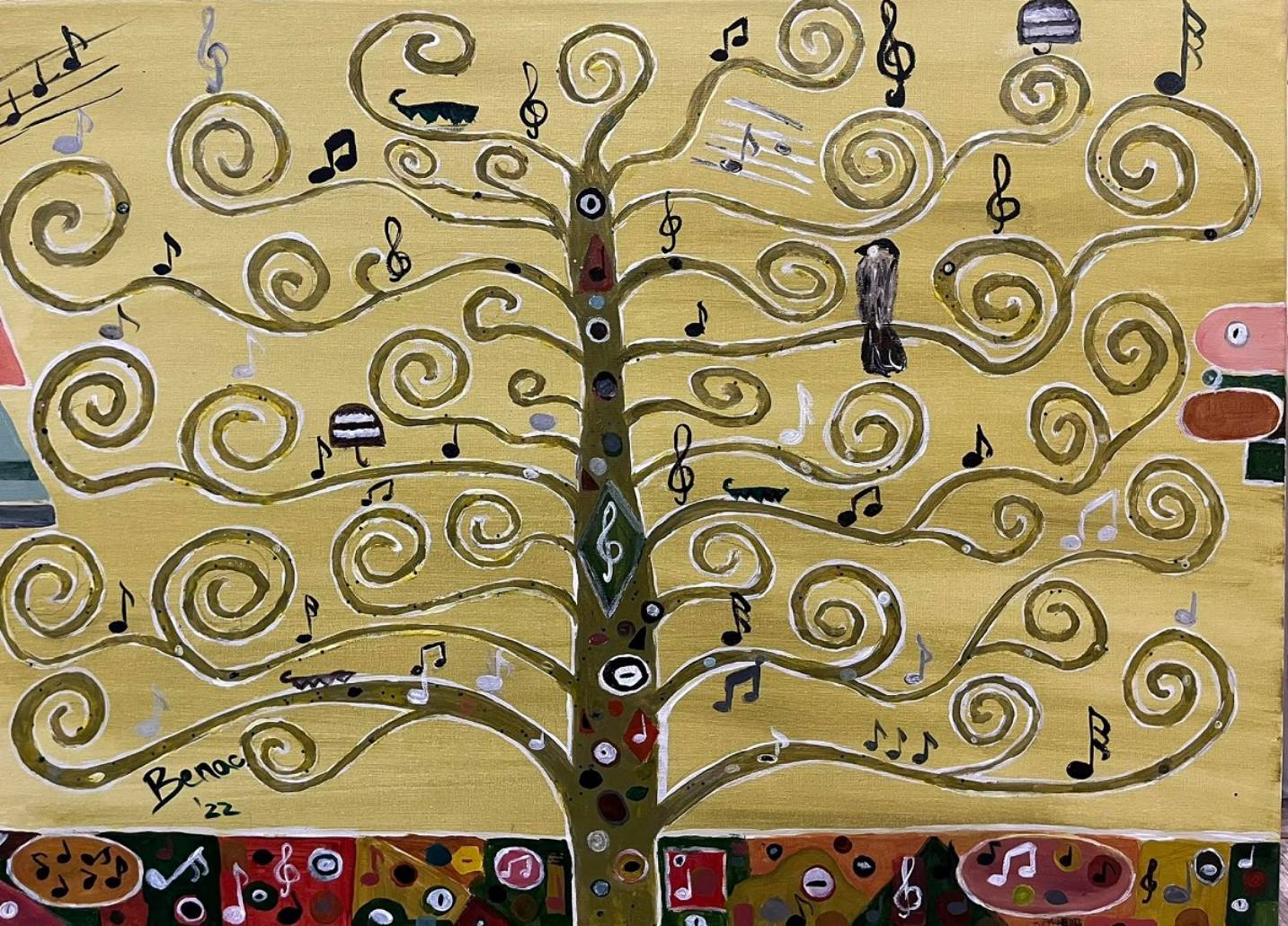 Josipa Benac, Glazbeno drvo