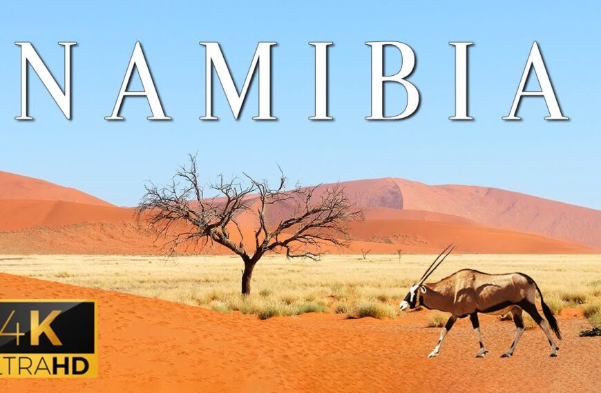 LETI IZNAD NAMIBIJE / 4K UHD