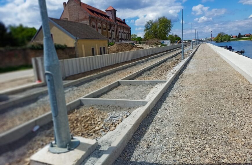 Projekt izgradnje šetnice i obaloutvrde u Osijeku