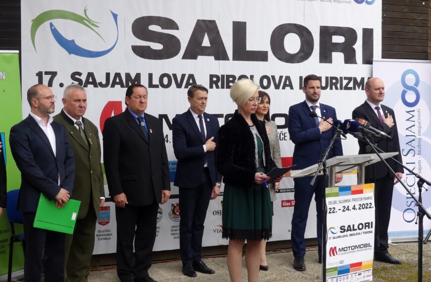 Svečano otvorenje 17. Sajma lova, ribolova i turizma SALORI 2022. i 24. Sajma automobila i prateće industrije MOTOMOBIL 2022.