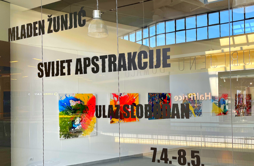 Svijet apstrakcije Mladena Žunjića u Galeriji Kvart