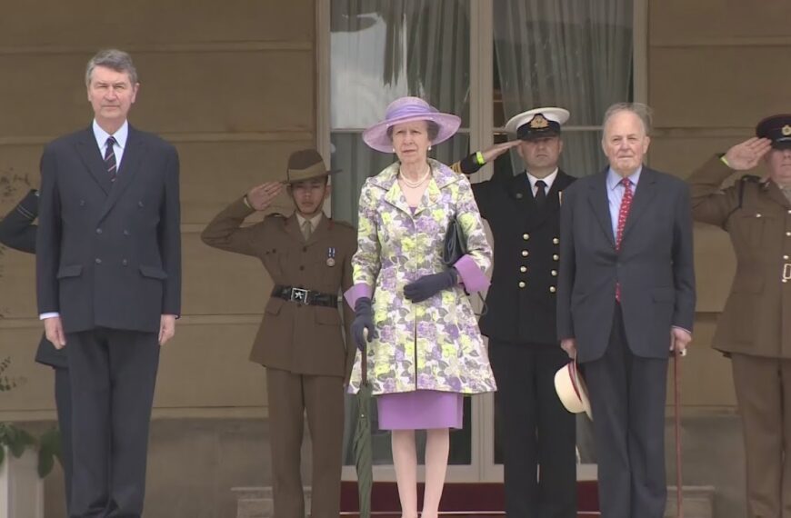 Princeza Anne priređuje vrtnu zabavu u kraljičinoj odsutnosti