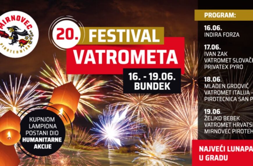 Međunarodni festival vatrometa slavi dvadeset godina!
