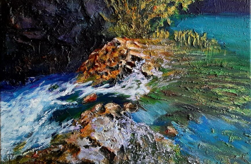 Obojena pjesma – izložba Jadranke Pausić u Galeriji Kontrast