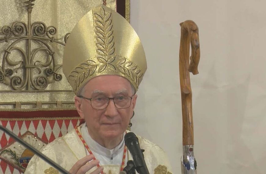 Kardinal Pietro Parolin predslavio Svetu Misu u bogoslužnom prostoru bl. A. Stepinca