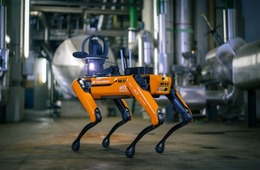 Robotski pas pomaže zaposlenicima elektrane u Beču
