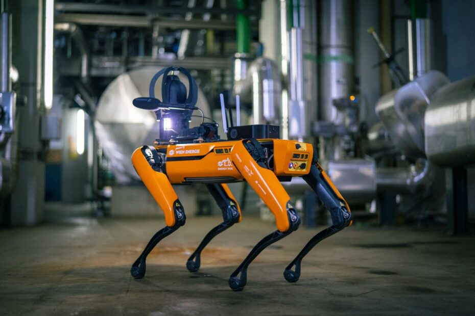 Robotski pas obilazi elektranu © Wien Energie_Michael Horak