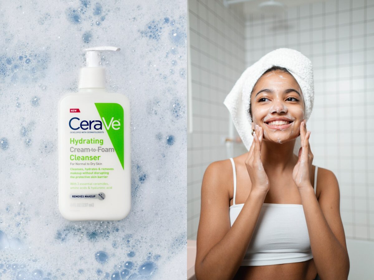 CeraVe Cream-To-Foam Cleanser 1