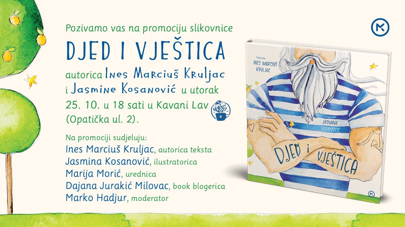 Promocija knjige “Djed i vještica” autorica Ines Marciuš Kruljac i Jasmine Kosanović
