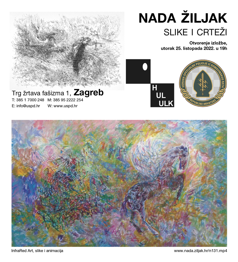 Izložba Nade Žiljak – Od crteža do slike, s otvorenjem 25. listopada