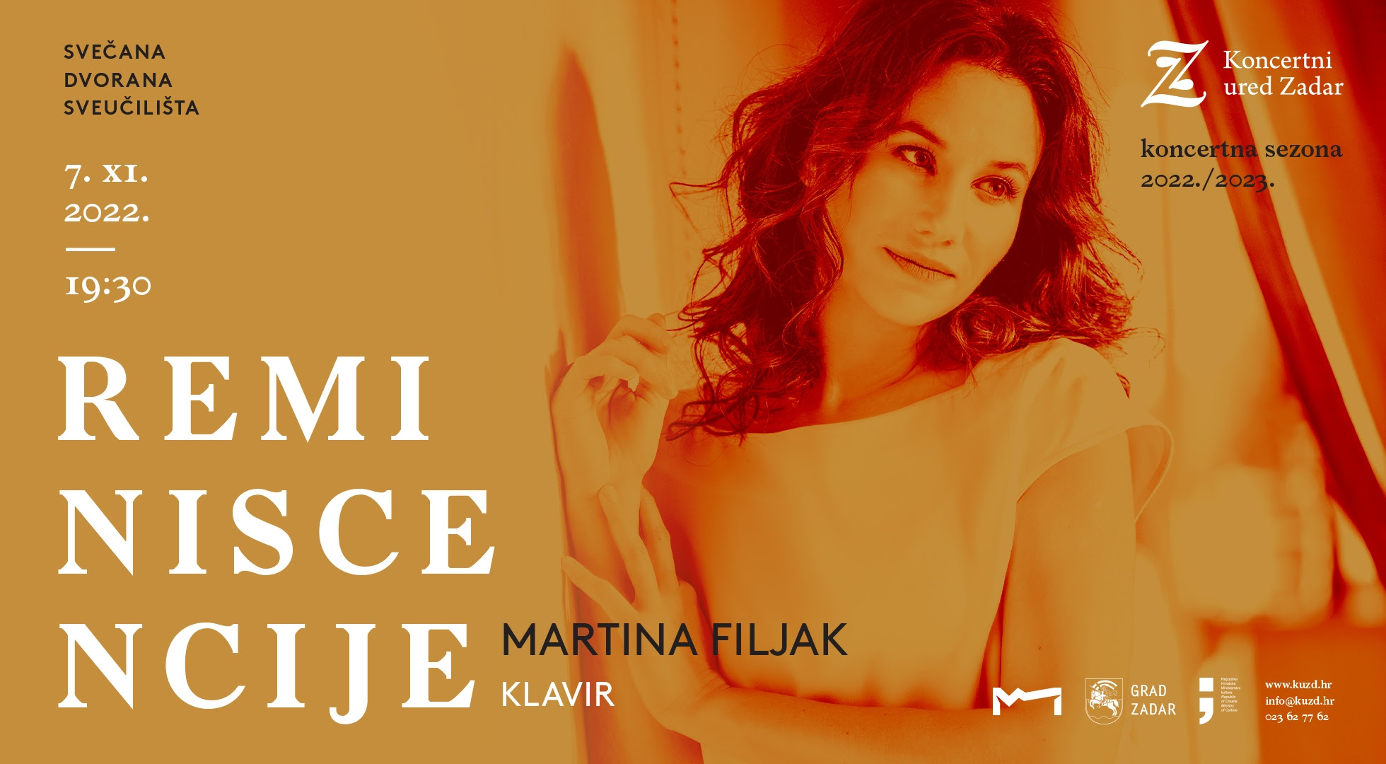 Solistički recital prve dame hrvatskog pijanizma
