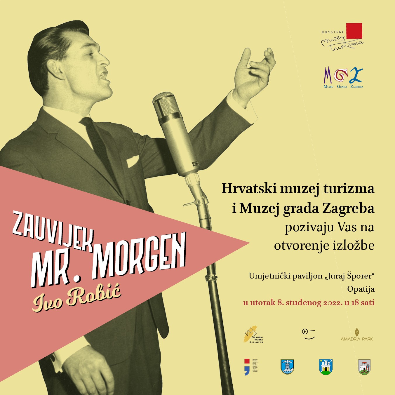 Otvorenje izložbe Zauvijek Mr. Morgen – Ivo Robić