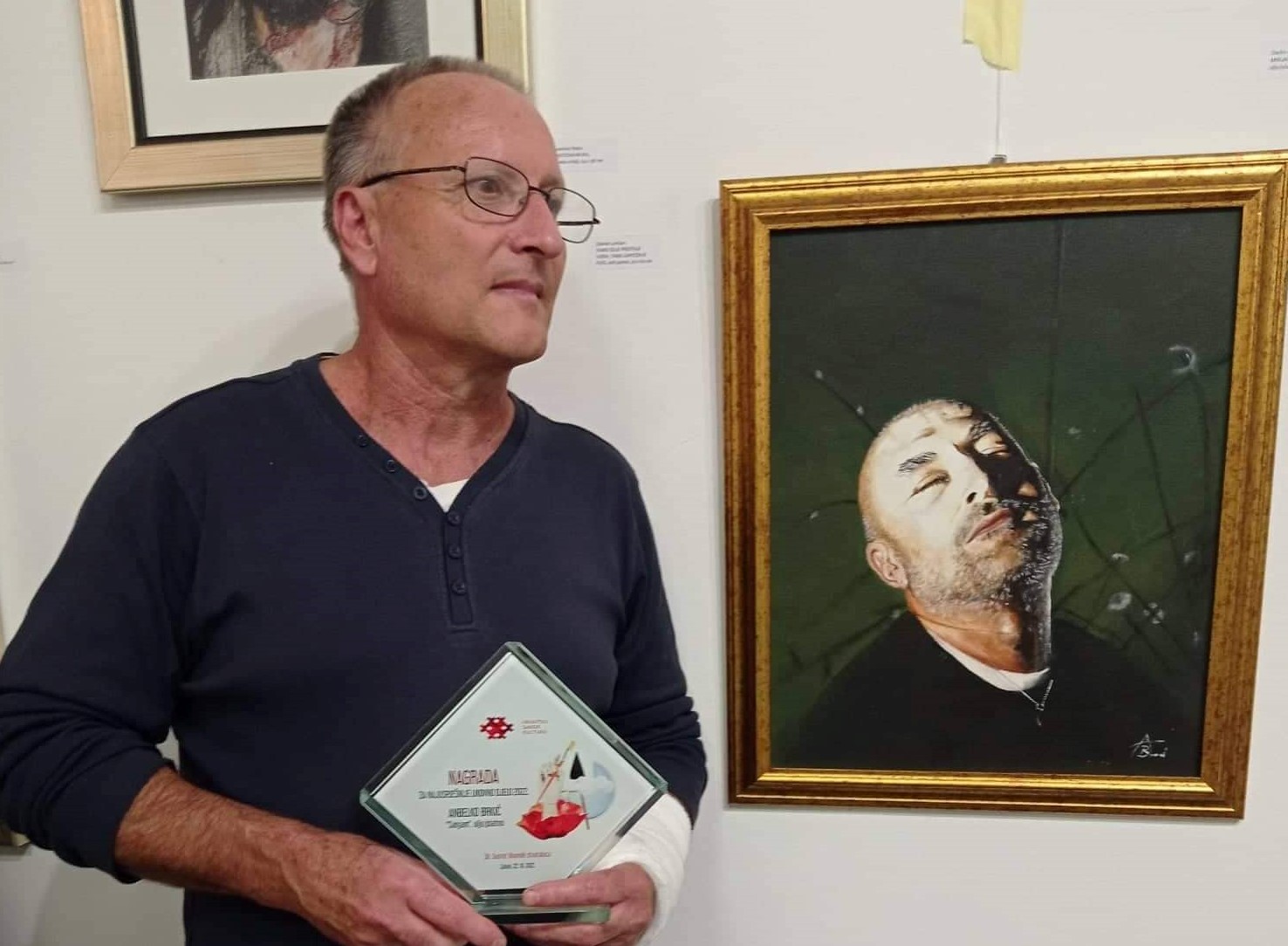 Anđelku Brkiću nagrada Hrvatskog sabora kulture za najuspješnije likovno djelo 2022. godine