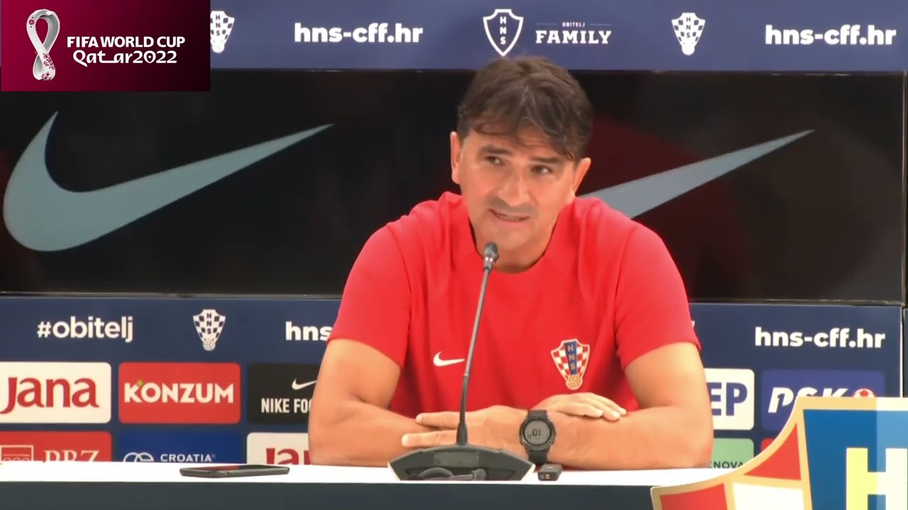 Zlatko Dalić prije utakmice s Kanadom