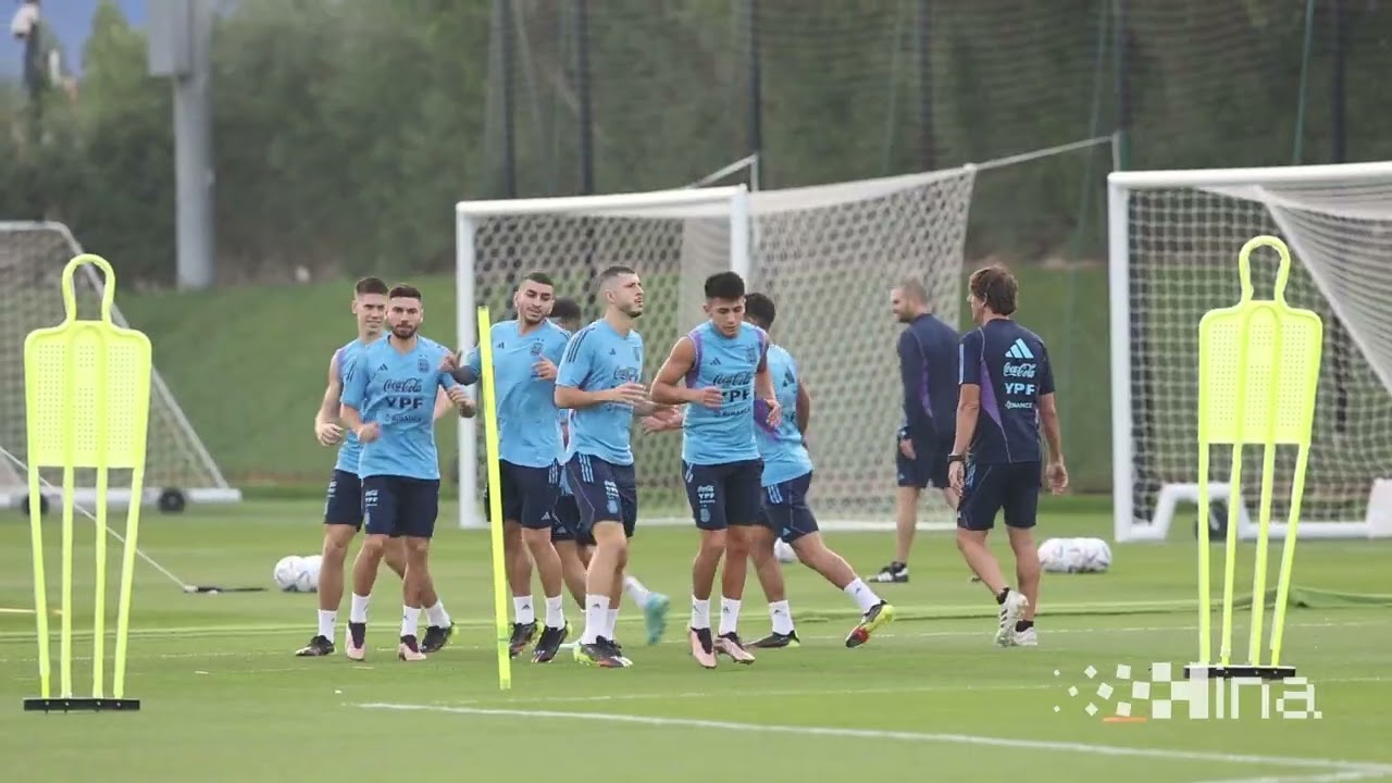Katar: Trening argentinske nogometne reprezentacije