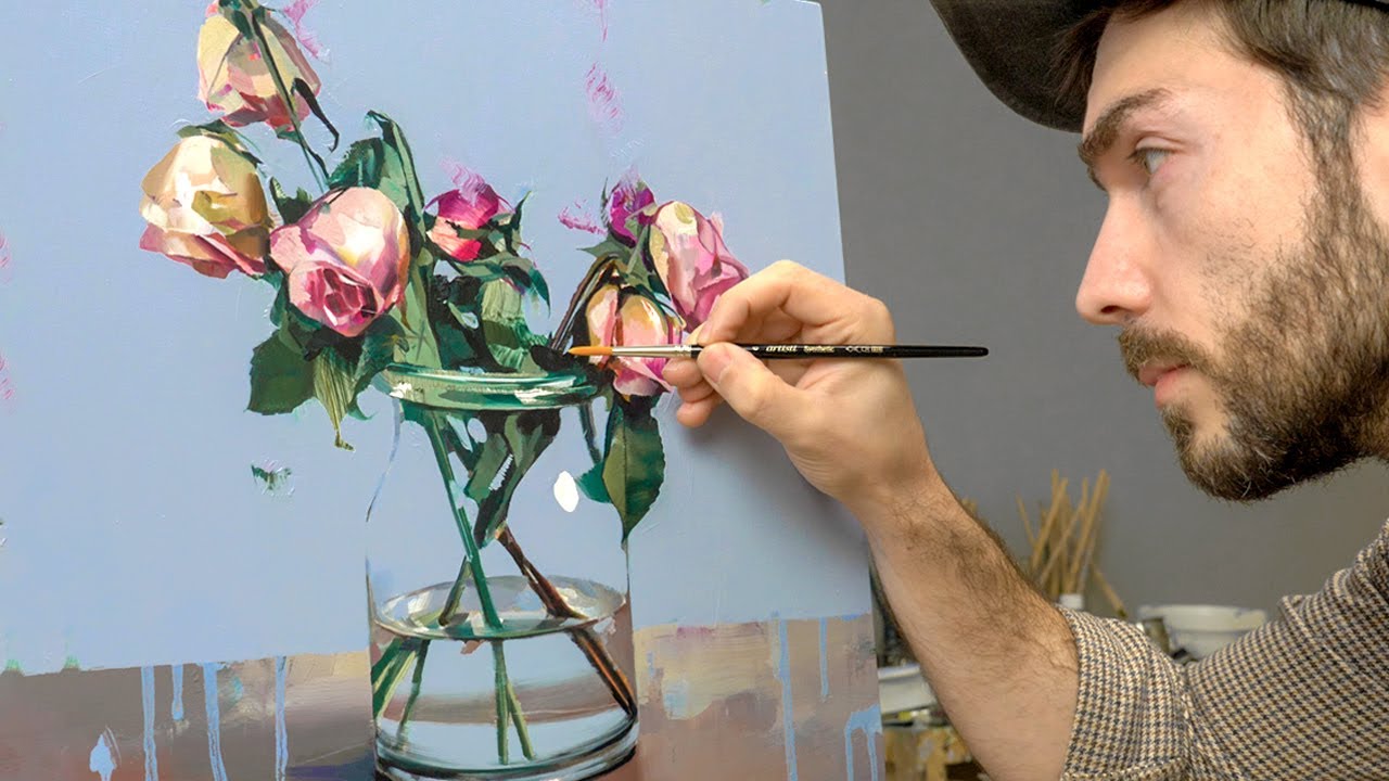 Kako profesionalni umjetnik ZAPRAVO radi slike (2. dio tečaja)