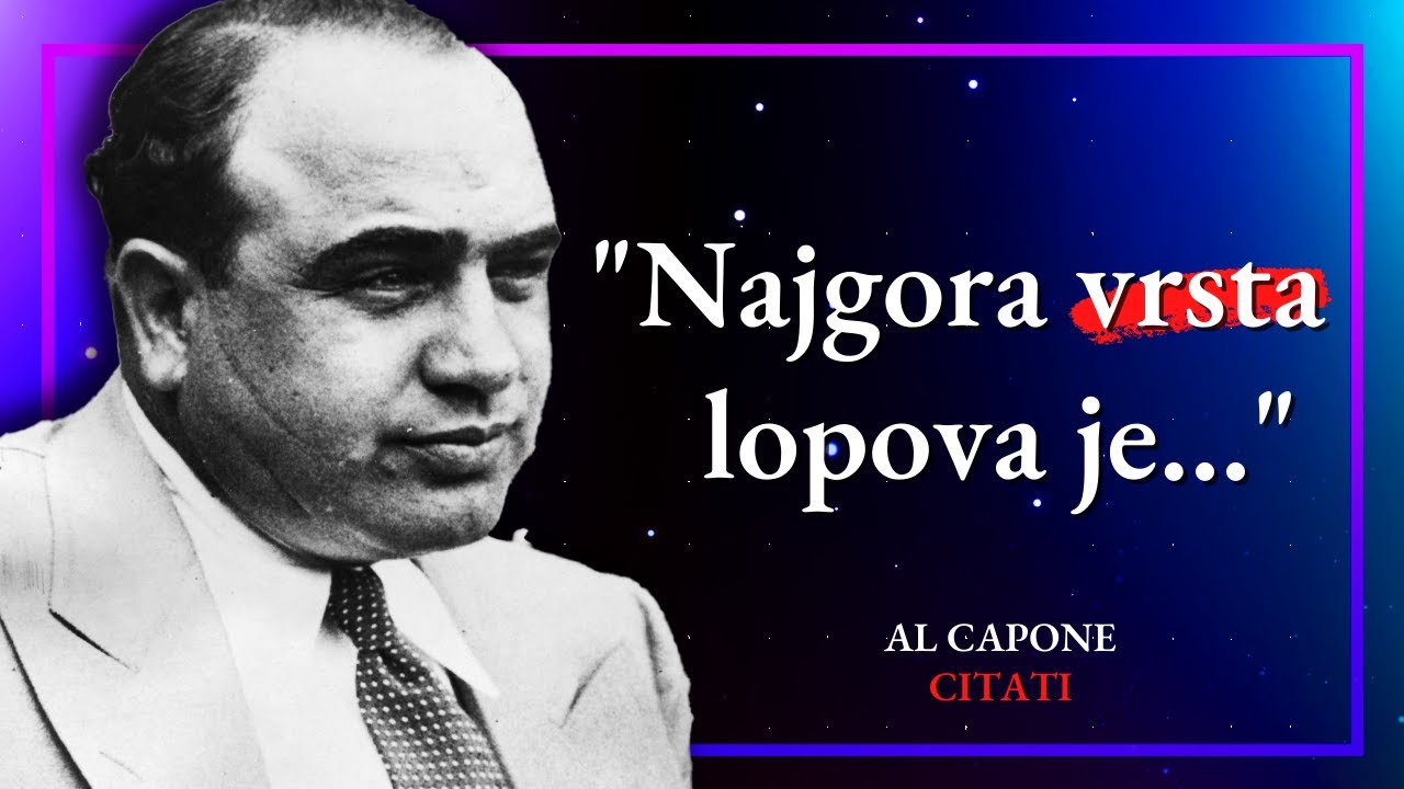 Al Capone – misli najvećeg gangstera 20. stoljeća