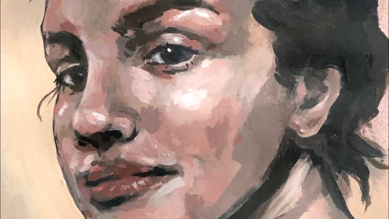 Kako: akrilno slikanje portreta