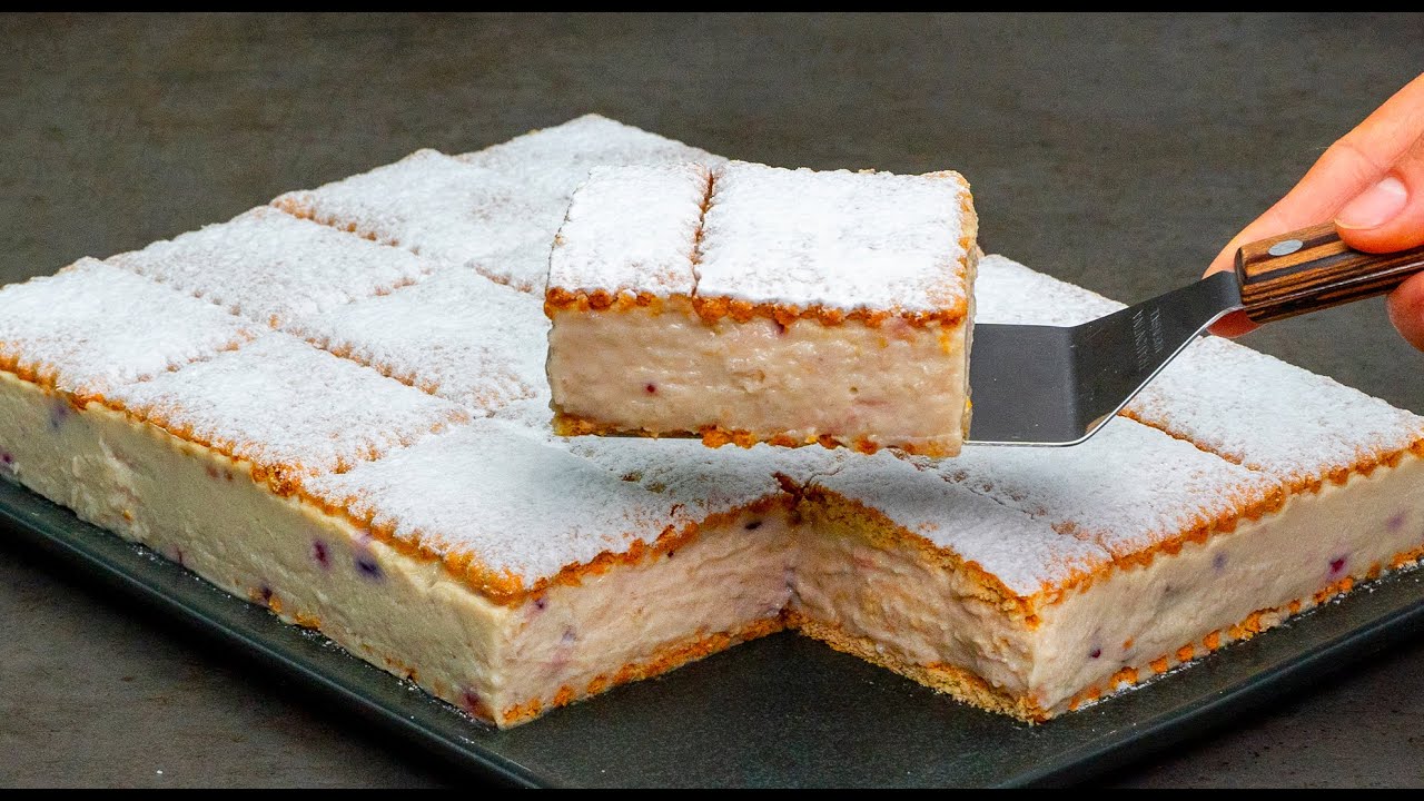 Kolač s kremom od banane, bez pečenja