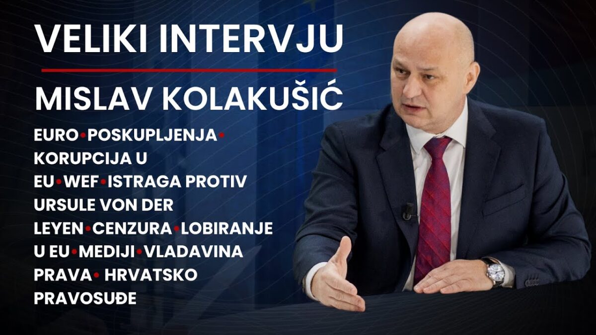 INTERVJU Mislav Kolakušić: Euro, poskupljenja, Zambija, WEF, korupcija, cenzura, recikliranje