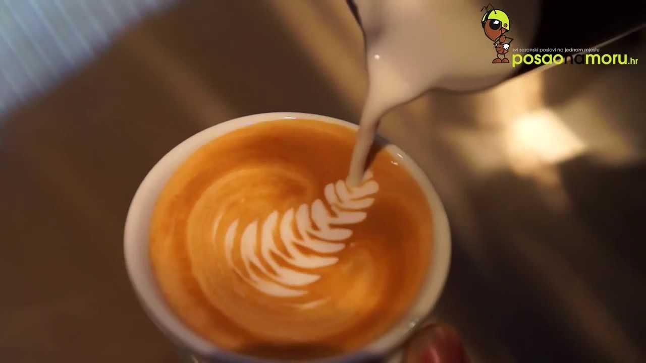 Kako napraviti rozetu na kavi